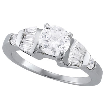 baguette diamond rings