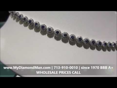 Houston Gold Tennis Breacelet and Diamond Neckless   MyDiamondMan   GHHF TRADERS