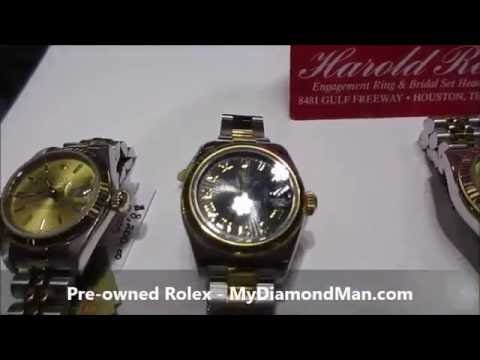 Pre Owned ROLEX WATCH    MyDiamondMan