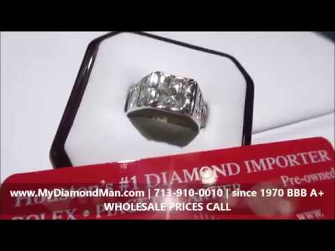 Houston Diamond Rings Male Diamond Band   MyDiamondMan   GHHF TRADERS