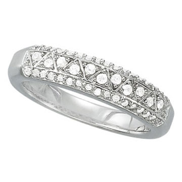 pave diamond rings