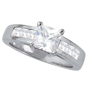 princess diamond rings