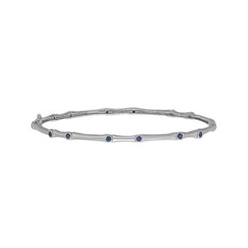 white gold sapphire bracelet